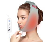 Comfheat Cuscinetto riscaldante per il viso Fascia riscaldata USB per TMJ, recupero mascella, mento, denti del giudizio, 3 impostazioni di calore regolabili