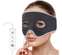 Comfheat Maschera riscaldata per alleviare la pressione sinusale, per alleviare il dolore sinusale, il trattamento della sinusite, mal di testa, congestione nasale, 3 impostazioni di calore, terapia