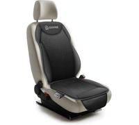 COMFIER 12V Masajeador Enfriante, Cubierta Ventilada para Asientos Delanteros, Temperatura Regulable, Diseño Universal para Turismos, Furgonetas y SUV, Color Negro