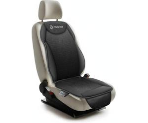 COMFIER 12V Masajeador Enfriante, Cubierta Ventilada para Asientos Delanteros, Temperatura Regulable, Diseño Universal para Turismos, Furgonetas y SUV, Color Negro