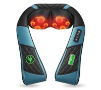 COMFIER 2026 Massaggiatore per collo senza fili con calore, massaggiatore Shiatsu 4D per collo e spalle, rilassamento profondo per collo, spalle e schiena, ideale come regalo per donne, mamme e papà