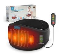 COMFIER Cordless cintura termica con vibrazione e spegnimento automatico, cuscino riscaldante senza fili, per schiena, addome, lombi, regalo per donne, uomini