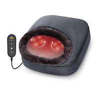 Comfier cuscino massaggiante con calore - 10 motori a vibrazione, 3 cuscinetti riscaldanti, massaggiatore per la schiena per sedia, cuscino per poltrona da massaggio per il mal di schiena