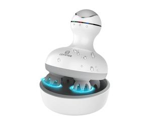 Comfier Massaggiatore Cuoio Capelluto Cordless - Massaggiatore Testa Impermeabile 4 Modalità 4 Testine 84 Nodi di Massaggio, regali per donna/mamma/moglie/uomo