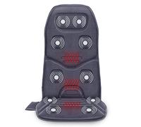 COMFIER Massaggiatore per la schiena shiatsu con calore - Sedia da massaggio per impastare i tessuti profondi, cuscino per sedia da massaggio per schiena completa, massaggiatore per sedia per casa o