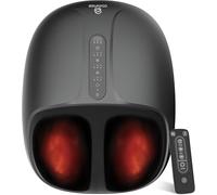 COMFIER Massaggiatore per Piedi Shiatsu con Calore, Massaggiatore Piedi per Neuropatia e Fascite Plantare, Massaggiatore Plantare con Calore e Impastamento Profondo, Fino alla Taglia 46 da Uomo