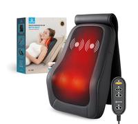 COMFIER massaggiatore shiatsu cervical con calore, massaggiatore per la schiena con impastamento 4D, sollievo dai dolori muscolari per collo, schiena, gambe, regali per uomini e donne
