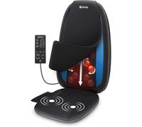 COMFIER Sedile Massaggiante Shiatsu, Massaggiatore Schiena con Funzioni di Riscaldamento e Vibrazione, Relax per Collo, Spalle e Schiena, Tappetino Massaggiante per Casa e Ufficio, Regalo Donna Uomo