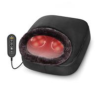Comfier Shiatsu - Massaggiatore per piedi riscaldato per piedi con cuscinetto termico, massaggiatore elettrico per piedi per rilassamento del piede, massaggiatore per schiena per mal di schiena,