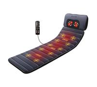 COMFIER Tappetino Massaggiante con Calore - Materasso Massaggiante con Shiatsu Massaggiatore Collo Staccabile, Sedile Massaggiante con 10 Motori Vibranti, Natale Regalo per Done Uomo