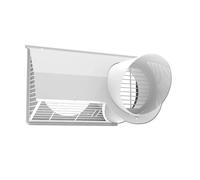 ComfoEdge Griglia combinata per parete esterna in acciaio inossidabile - Zehnder