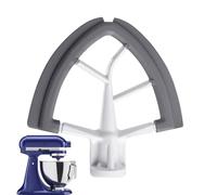 COMFOLIVING Accessorio per frusta con bordo flessibile, frusta per bordo flessibile, accessorio di ricambio per frullatore da cucina, paletta per frullatore da cucina piatto da un quarto di gallone