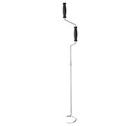 COMFOLIVING Attrezzo aeratore per compost, strumento manuale per compost in acciaio inox, robusto e antiruggine per una gestione efficiente dei rifiuti da giardino all'aperto