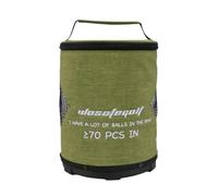 COMFOLIVING Borsa per palline da golf, borsa per pallina da golf - Borsa per pallina da golf con cerniera di grande capacità - Borsa da golf leggera, tasche portaoggetti portatili facili da