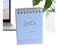 COMFOLIVING Calendario da tavolo piccolo,Calendario da scrivania piccolo | Calendario da scrivania in piedi,Calendario da scrivania da 18 mesi luglio 2024 dicembre 2025, calendario