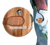 COMFOLIVING Contatore della battaglia da golf - Contatore dei risultati del golf ripristinato a 0 colpi con un solo tocco | Contatore dei risultati da golf, cliccatore di golf per segnapunti con