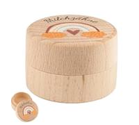 COMFOLIVING Contenitore per denti per bambini, contenitore per denti per bambini, elegante contenitore per denti per bambini