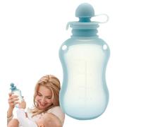 COMFOLIVING Contenitore per latte materno - Contenitore a prova di perdite per conservare il latte materno nel congelatore - Sacchetto per latte materno in silicone per puree di frutta e