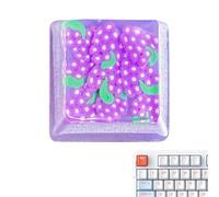 COMFOLIVING Crystal Jelly, set di cappucci per tastiera, accessori decorativi per computer, caramelle, accessori decorativi per computer meccanici