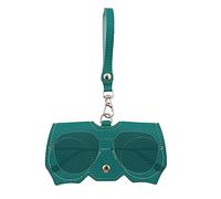 COMFOLIVING Custodia in pelle con vetro morbido, pieghevole e resistente ai graffi, custodia Spectacle Case per donne e uomini