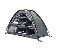 COMFOLIVING da Campeggio Pieghevole a 9 Griglie, in Tessuto Oxford 210D, con 9 Scomparti, Multiuso, Accessori da Campeggio per Barbecue, Campeggio e cene all'aperto