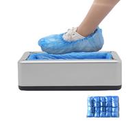 COMFOLIVING Dispenser copriscarpe,distributore automatico copriscarpe,Dispenser automatico intelligente di copriscarpe con 100 copriscarpe - Copristivale antiscivolo impermeabile per uffici domestici,