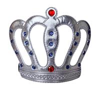 COMFOLIVING Fascia per capelli per adulti, King Queen Crowns, giocattolo portatile per adulti, festival, feste e oggetti di scena fotografici