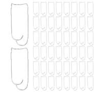 COMFOLIVING Fibbie di collegamento per piante, 50 strumenti di fissaggio per tubi rampicanti, connettori per pali da giardino, traliccio per verdure, per balcone, giardino, tetto, giardino