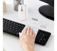 COMFOLIVING Kit di Pulizia per Computer Portatile, Kit di Pulizia Elettronica, Kit di Pulizia della Tastiera con estrattore per Tasti, Kit Multiuso per la Pulizia del Computer Portatile, per