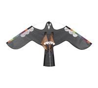 COMFOLIVING Kit volante per uccelli, kit per uccelli di falco, uccelli che riflettono la piuma che spaventano il kit volante per falco - Agricoltura per uccelli volanti Hawk Hawk Flying Kite Repeller