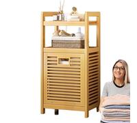 COMFOLIVING Laundry Hamper, Dirty Laundry Basket, Dirty Clothes Hamper with Multiple Layers Laundry Hamper with Shelf Smart Design Easy Laundry Bin For Sweaters, Jeans, Aromatherapy, T-Shirt