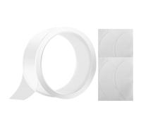 COMFOLIVING Nastro per tetto - Nastro sigillante per | Sigillante per tetto trasparente impermeabile | Striscia di tenuta del tetto apribile | Nastro sigillante impermeabile Nastro sigillante per