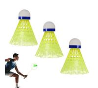 COMFOLIVING Pallina da allenamento notturno, illuminazione da badminton - Volante a sfera in schiuma che brilla intensamente nella notte - Volantini illuminati per bambini, badminton, palla da