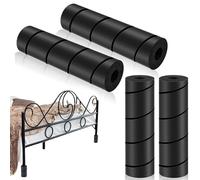 COMFOLIVING Parastinchi per letto, parastinchi per telaio del letto - Protezioni riutilizzabili per il pavimento Cuscinetti per le gambe 4 pezzi - Protezione contro le gambe del piede Coprigambe per