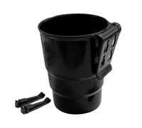 COMFOLIVING Portabicchieri per Auto, Portabicchieri per Valvola Aria Auto - Porta Bottiglia Acqua Automotive - Portabicchieri Portatile Portabicchieri Nero per Bracciolo, Lato Porta Porta