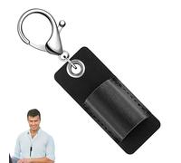 COMFOLIVING Portapenne in pelle per cordino, portapenne portatile | Portapenne portatile contro la perdita | Portamatite portatile in pelle | Portamatite portatile, portachiavi, portapenne, organizer