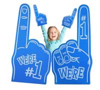 COMFOLIVING Puntatore in Schiuma, Puntatore in Schiuma Gladiatori Numero 1 di 8 Mm di Spessore, Fendinebbia Sportivo per Cheerleaders Mano Schiuma GLAADIATORE Confortevole E Colorato per R