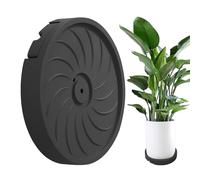 COMFOLIVING Rotoli per piante con ruote, base arrotolabile, per piante da giardino, scatola multifunzionale con ruote, movimento a 4 ruote, per interni ed esterni