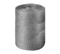 COMFOLIVING Rotolo di Rete in Acciaio Inox, Rete Forata a Doppio Strato, Copertura Flessibile per Ospiti indesiderati, Rete per riempire Fori, griglia per