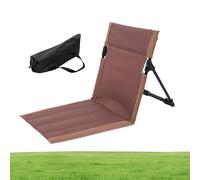 COMFOLIVING Sedia da spiaggia da viaggio, pieghevole, per giardino, terrazza, viaggi, interni ed esterni