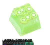 COMFOLIVING Set di cappucci per tastiera, Crystal Jelly, tappi per chiavi, caramelle, accessori decorativi per computer per tastiera meccanica