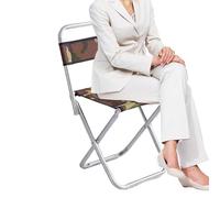 COMFOLIVING Sgabello da pieghevole, sedia da pieghevole, sedile pieghevole da campeggio | Sedile antiscivolo sicuro e pieghevole leggero portatile per campeggio, barbecue, escursionismo e