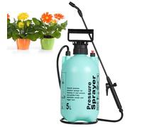 COMFOLIVING Spruzzatore da giardino, spruzzatore a pressione manuale/automatico a pompa, con cinghia a tracolla, spruzzatore a pressione con blocco a grilletto, valvola di scarico, bottiglia