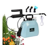 COMFOLIVING Spruzzatore elettrico ad alta pressione, spruzzatore elettrico a pressione, spruzzatore da giardino - 3 ugelli per nebulizzatori retrattile, spruzzatore elettrico da giardino telescopico