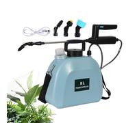 COMFOLIVING Spruzzatore elettrico da giardino, spruzzatore elettrico per piante, 3 ugelli per nebulizzatori retrattile, spruzzatore telescopico elettrico da giardino con cinghia regolabile