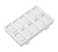 COMFOLIVING Stampo per sushi, kit per la preparazione di sushi, stampo per a 10 griglie, stampo per cucina giapponese, gadget da cucina per scuola, picnic, fattoria, campeggio, pranzo
