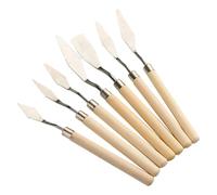 COMFOLIVING Strumenti di raschietto per vernice, spatola colorata | Set di 7 strumenti per pittura acrilica - Spatola artistica, per pittura artistica, per pittura a olio