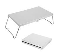 COMFOLIVING Tavolo da campeggio pieghevole con isolamento termico, tavolo da picnic stabile, tavolo da campeggio leggero, in lega di alluminio, portatile, tavolo pieghevole per uso esterno, barbecue