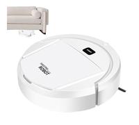 COMFOLIVING Vacuum Robot Cleaner, 1000Pa Robot Hover, Powerful Suction Robotic Vacuum Household Cleaning Supplies For Pet Hair, Crumbs, Lint, Dust, Wood Floors, Remote Vacuum Cleanerr Robot