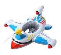 Comfort Convertible Kids Airplane Water Float Comfortable Seat Blow Up Raft